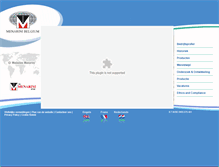 Tablet Screenshot of nl.menarini.be