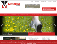 Tablet Screenshot of menarini.fr